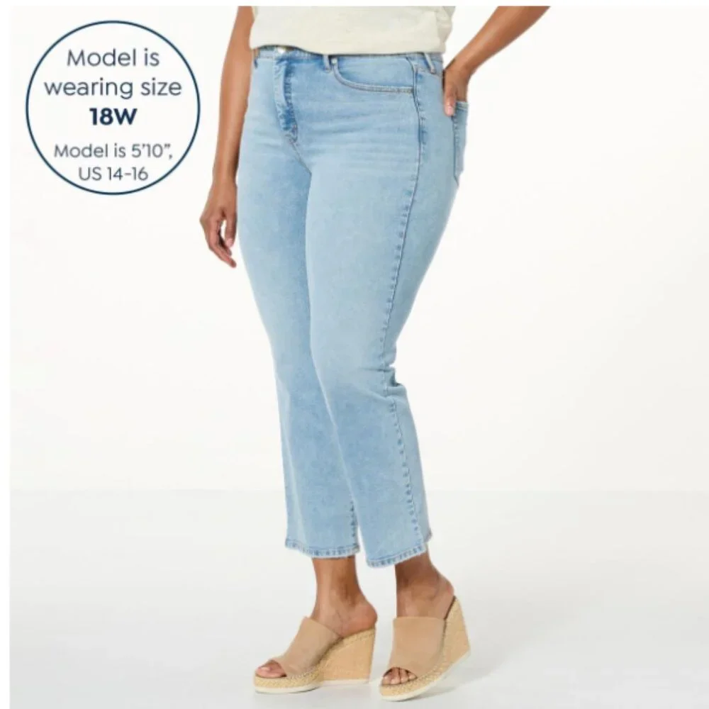 Jessica Simpson High Rise Slim Straight Lived-In Vintage Jeans Sz 30 NWT - Picture 2 of 9